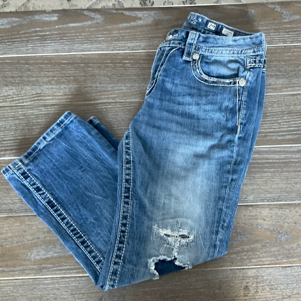 Miss Me Blue Denim Jeans